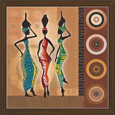 African Modern Art Paintings (AS-7922)
